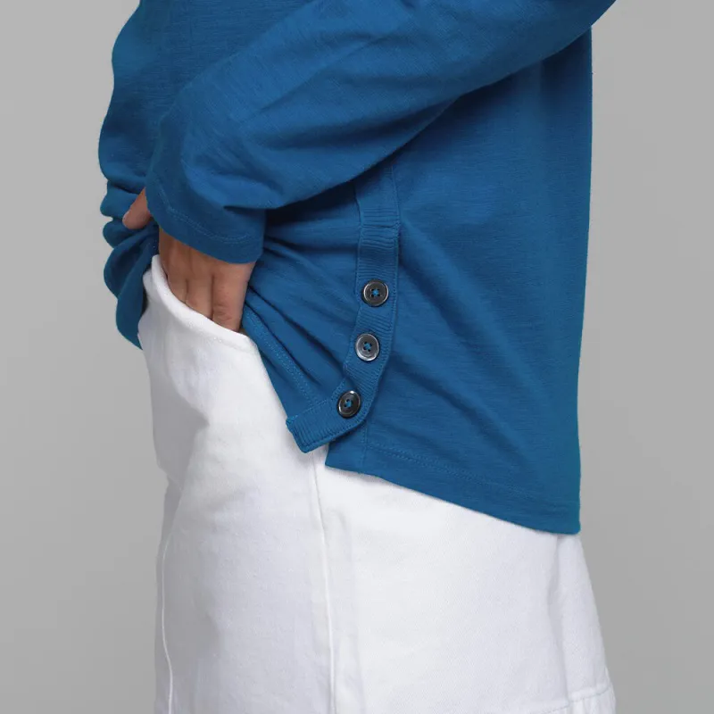 Schoffel Womens Guernsey Scoop Top Mykonos Blue-3